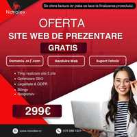 OFERTA! Creare Site Web de Prezentare / Magazin Online / Promovare