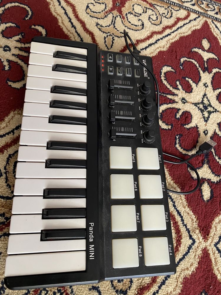midi клавиатура worlde panda mini