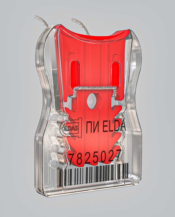 Пломба для счетчика ELDA-Z С тросом 15 см
