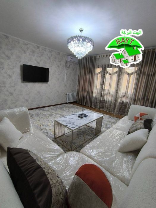 х Чиланзар 12 квартал 3/3/9 Орт.Фархадский,С ремонт,Мебель Техника