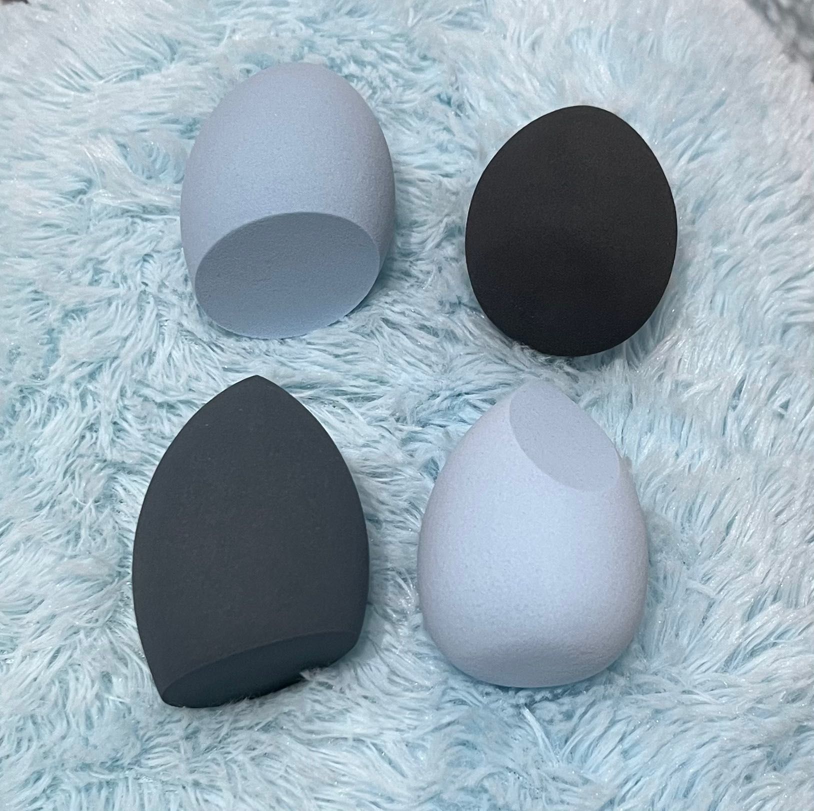 Set beauty blenders make-up ten diverse culori