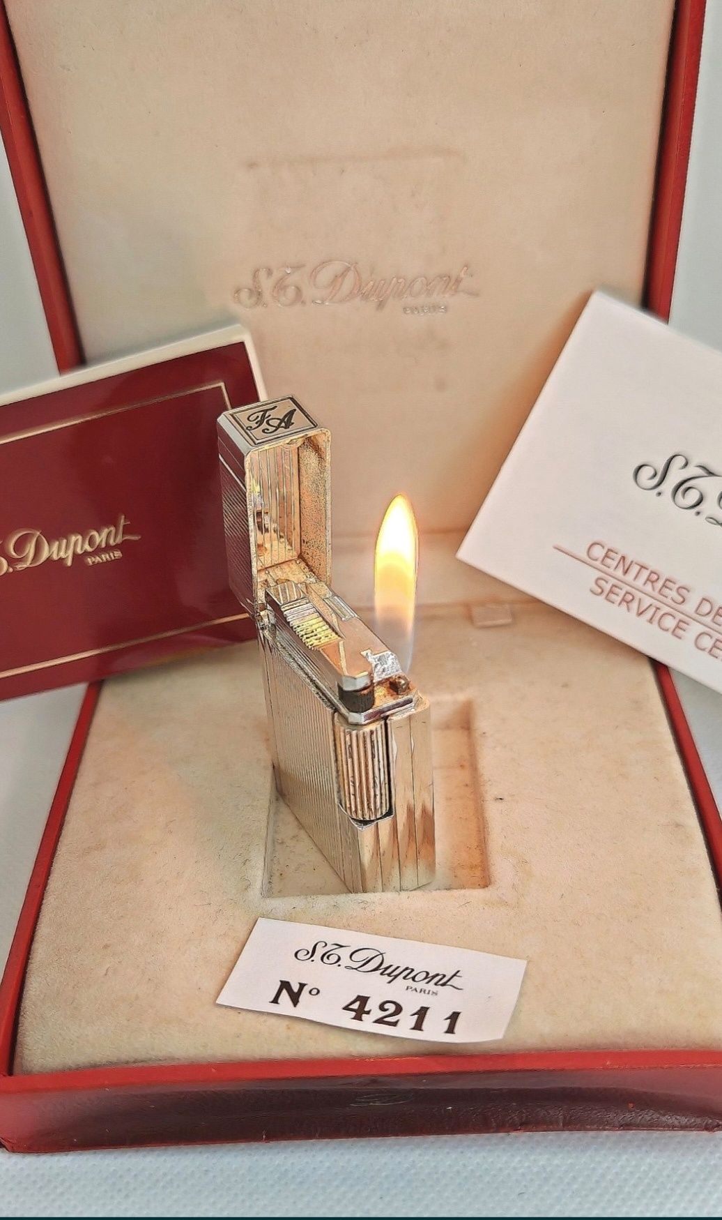 Vintage nou bricheta Dupont Windsor L1 small anii 80