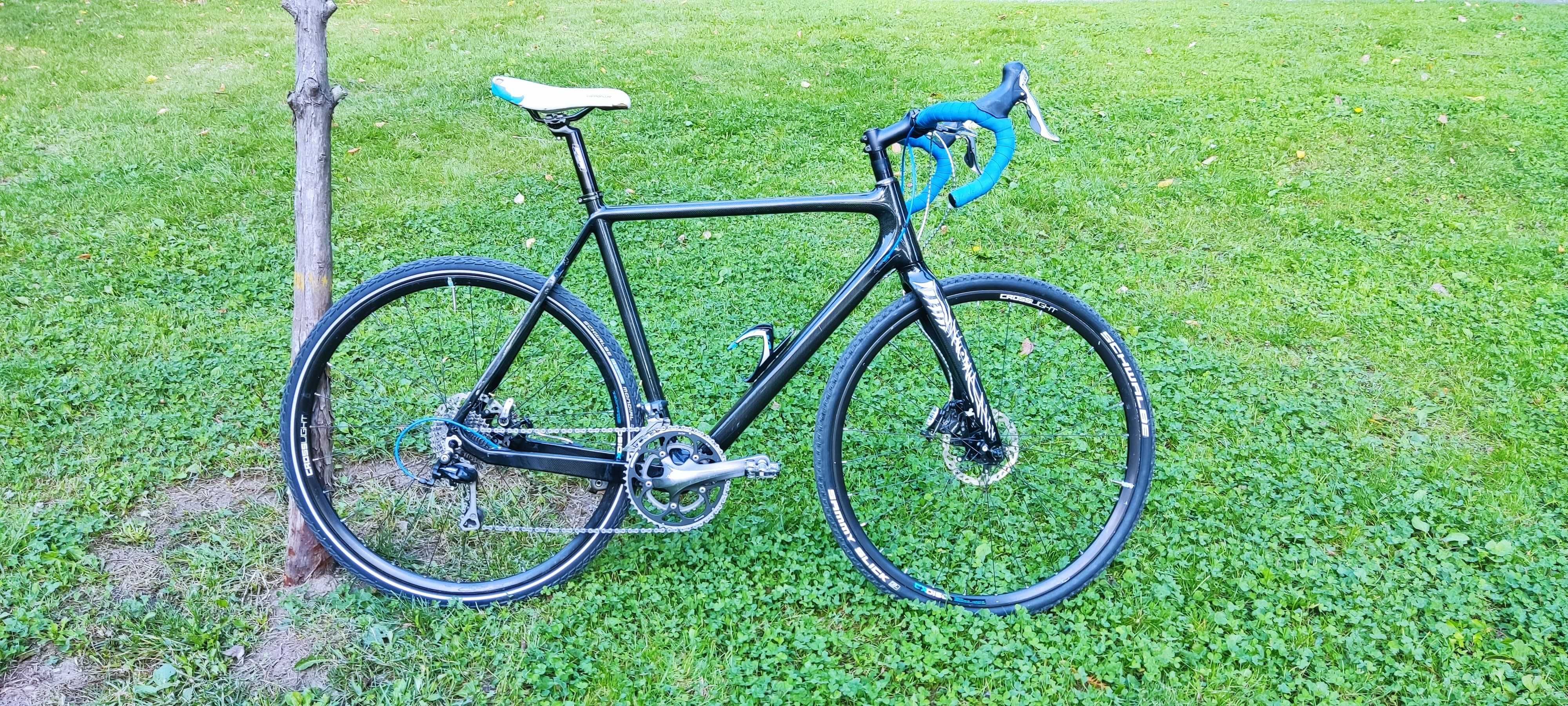 Cyclocross de carbon 2x10 viteze