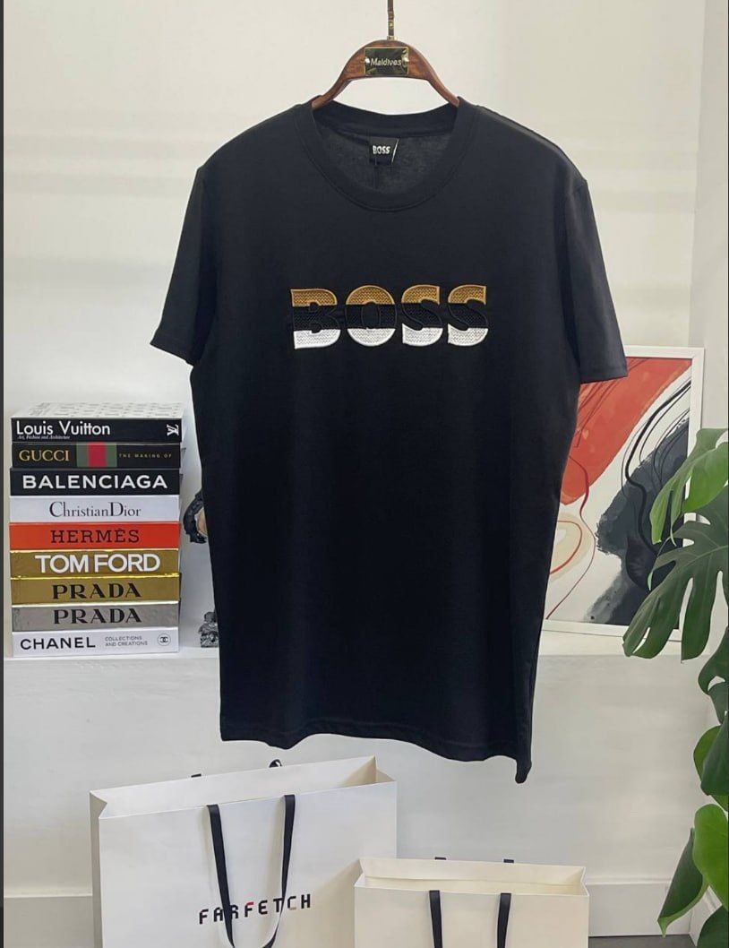 Мъжки тениски лукс качест HUGO BOSS