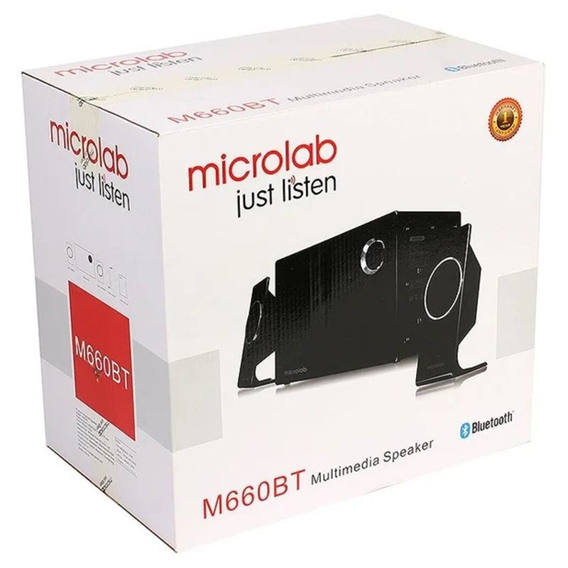 Microlab M660BT White Bluetooth Сабвуфер + 2шт Калонки