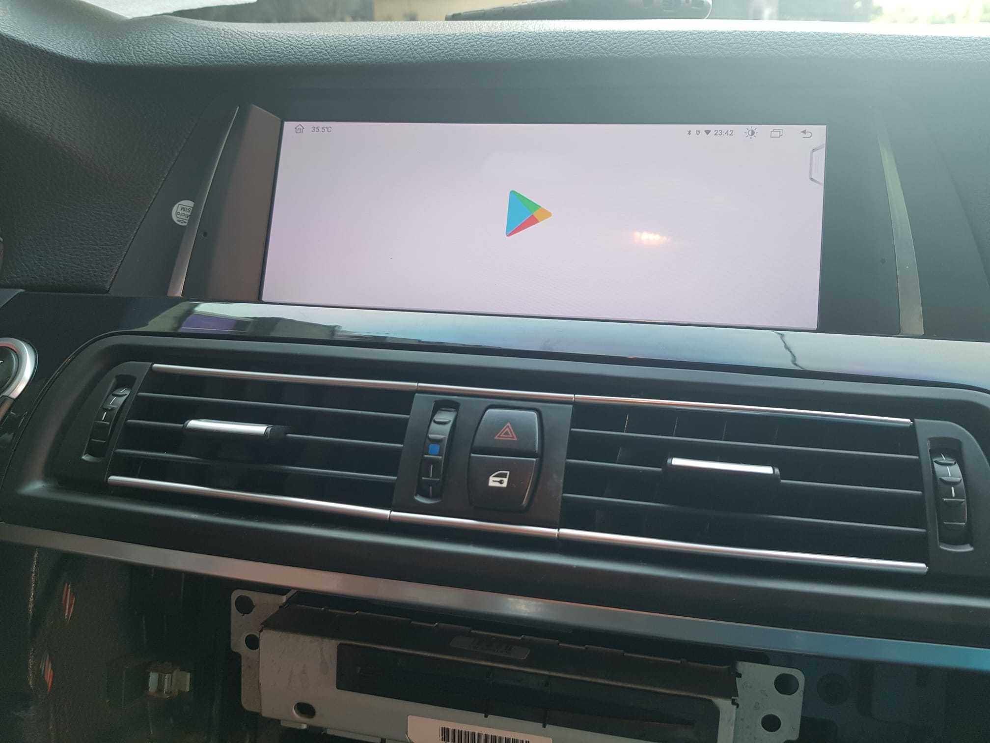 Navigatie Android BMW seria 5 F10 F11 Maps Waze YouTube Spotify USB