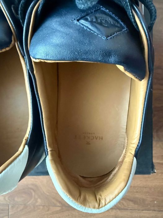 Мъжки кожени кецове Hackett London