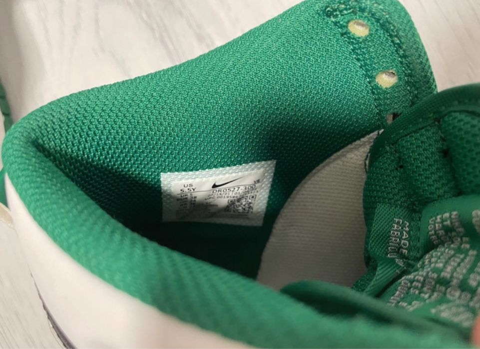 Nike Dunk High GS Malachite/Black/White