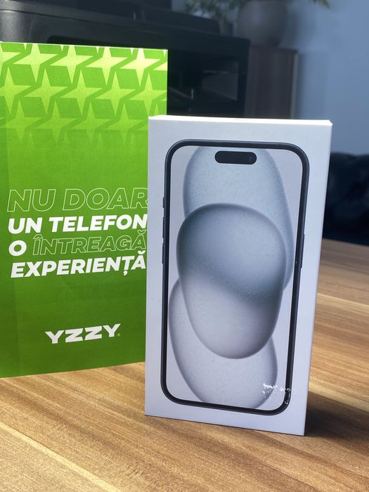 iPhone 15 / 128 GB / Sănătate baterie 100% / Nou sigilat