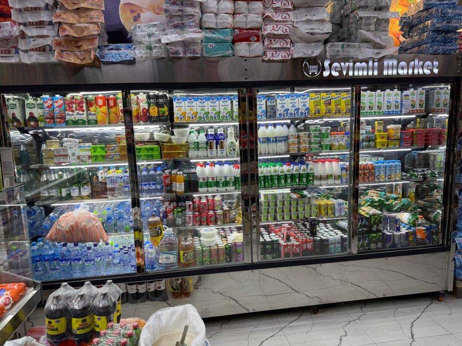 Молочный ветреный холодильник  сотилади