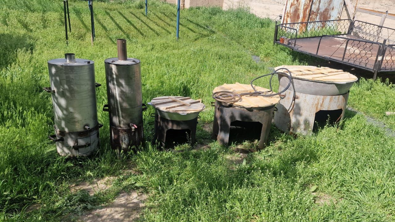 Прокат стол  стулья посуда аренда астау шаңырақ оформление қазан ошақ