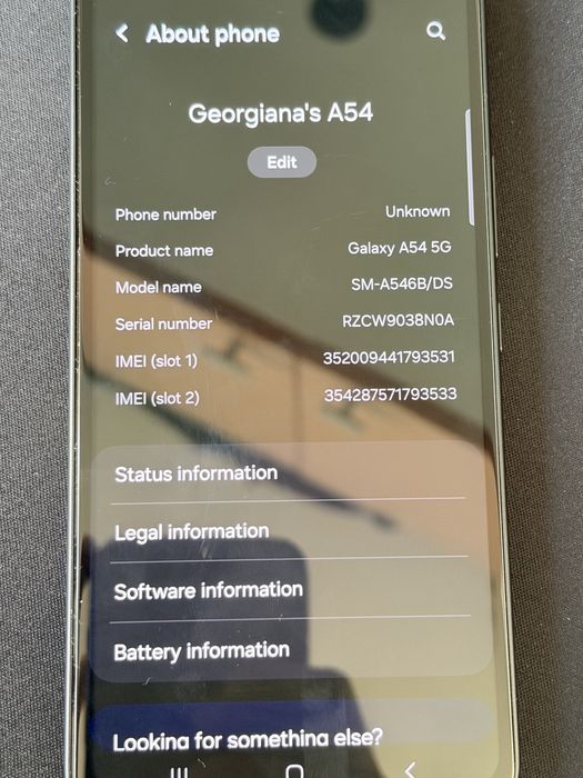 Telefon Samsung A54 128GB impecabil