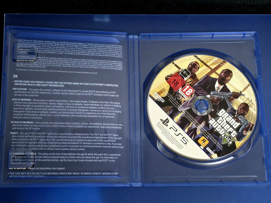 Grand Theft Auto V | Five | 5  PS5 / PS 5/ PlayStation