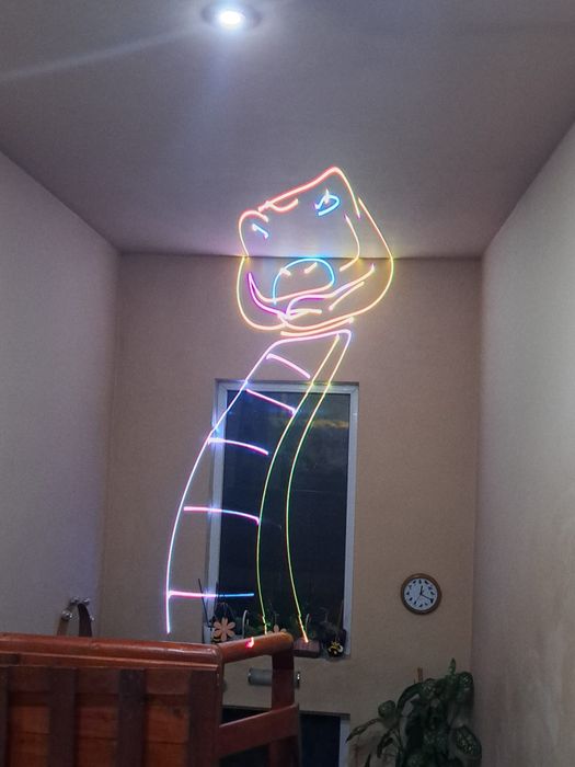 Laser rgb 3 wati,cu dmx si ilda