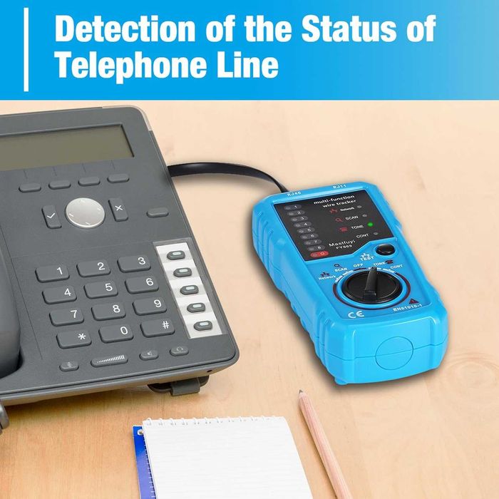 Tester cabluri rețea,Căutare linie ton sondă,Tracker Ethernet RJ45