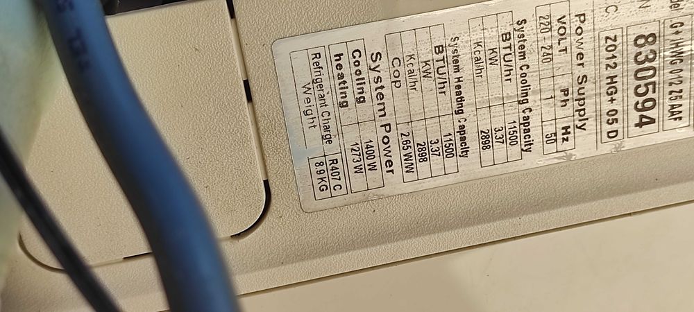 Aparat aer conditionat
12  mii btu
ESKIMO