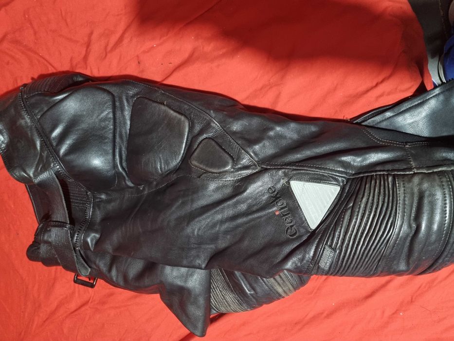 Pantaloni piele moto  54