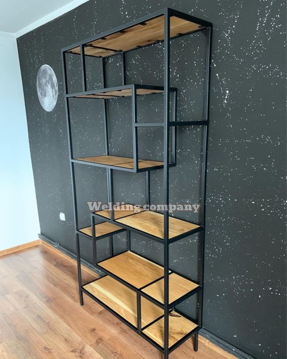 Лофт мебель для офиса, столы, стеллажи, полки