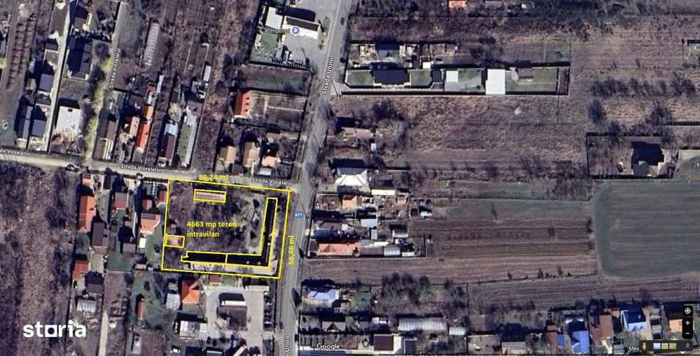 COMISION 0 | 4663 MP teren intravilan| ideal dezvoltare imobiliara