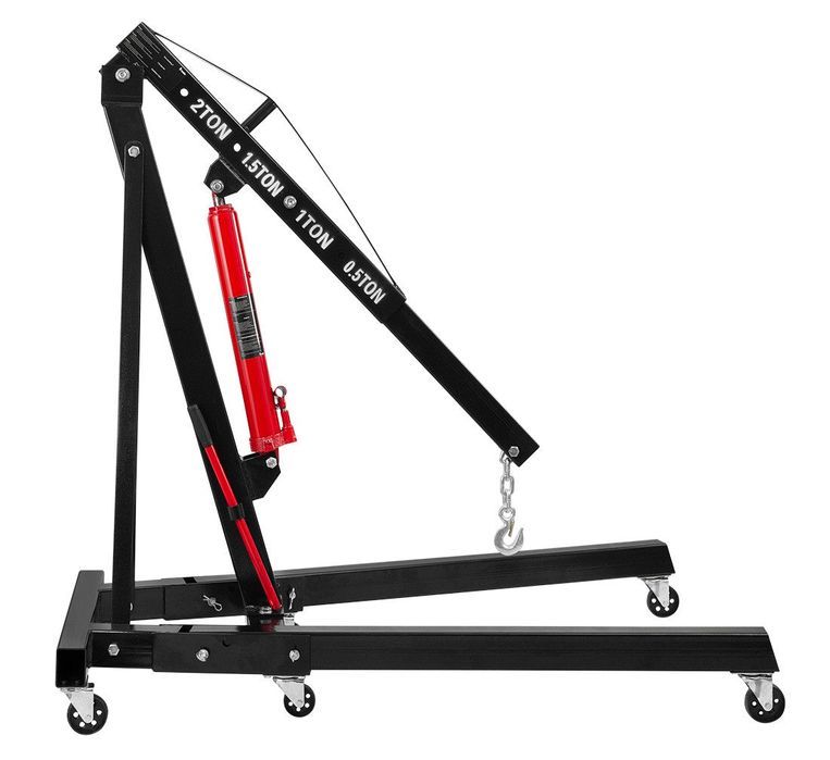 Girafa macara hidraulica scos motor 2t pliabila redats