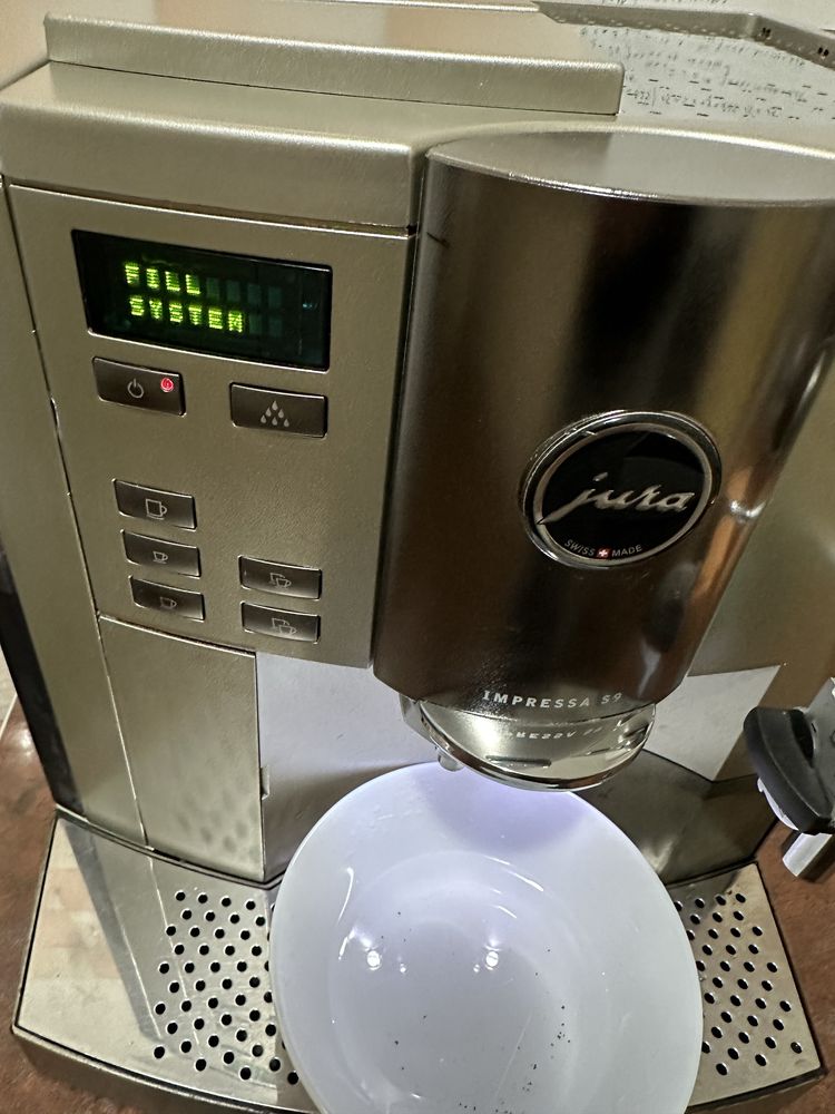 Espressor Jura Impressa S9 defect