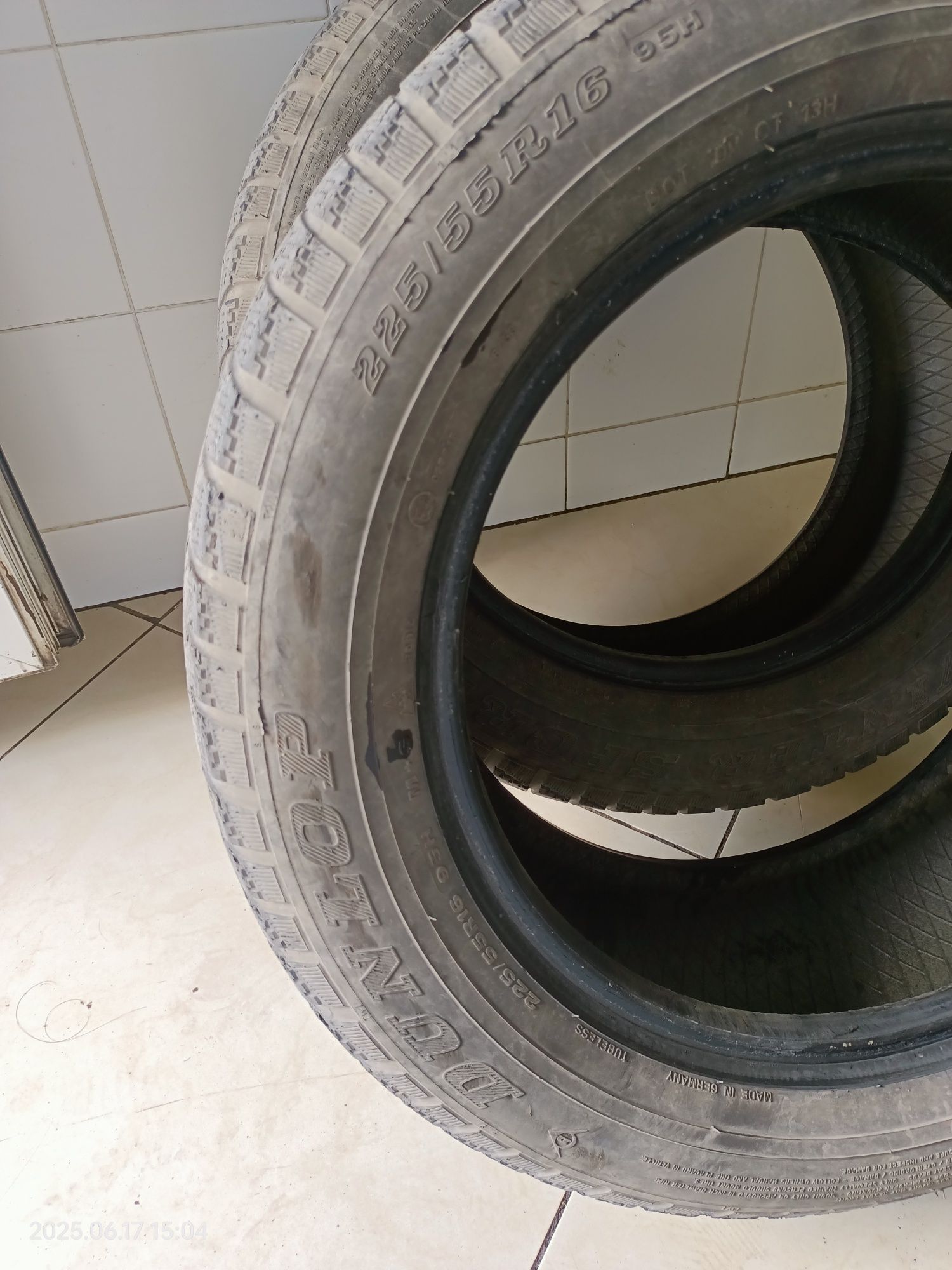 Шины  Dunlop 225'55'16