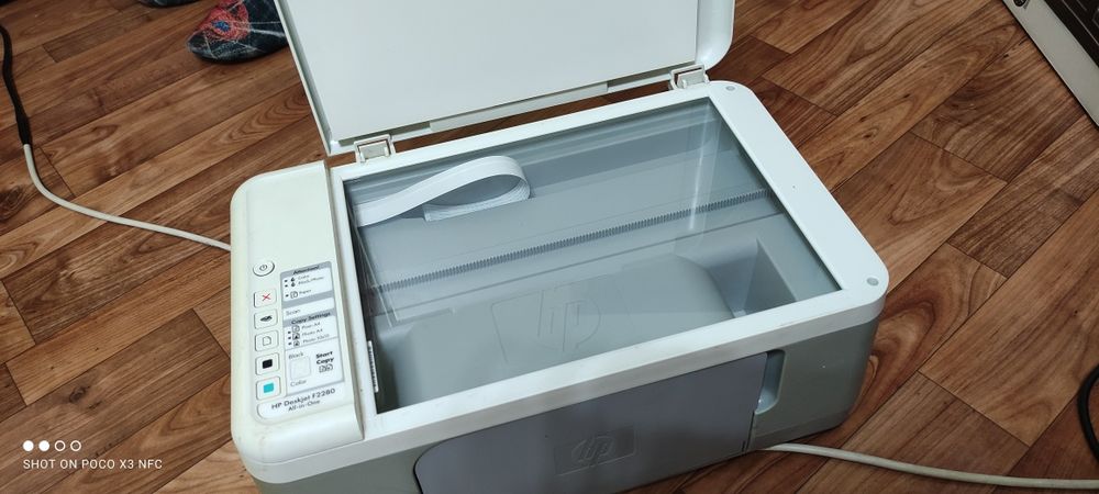 Принтер рабочий без шнура