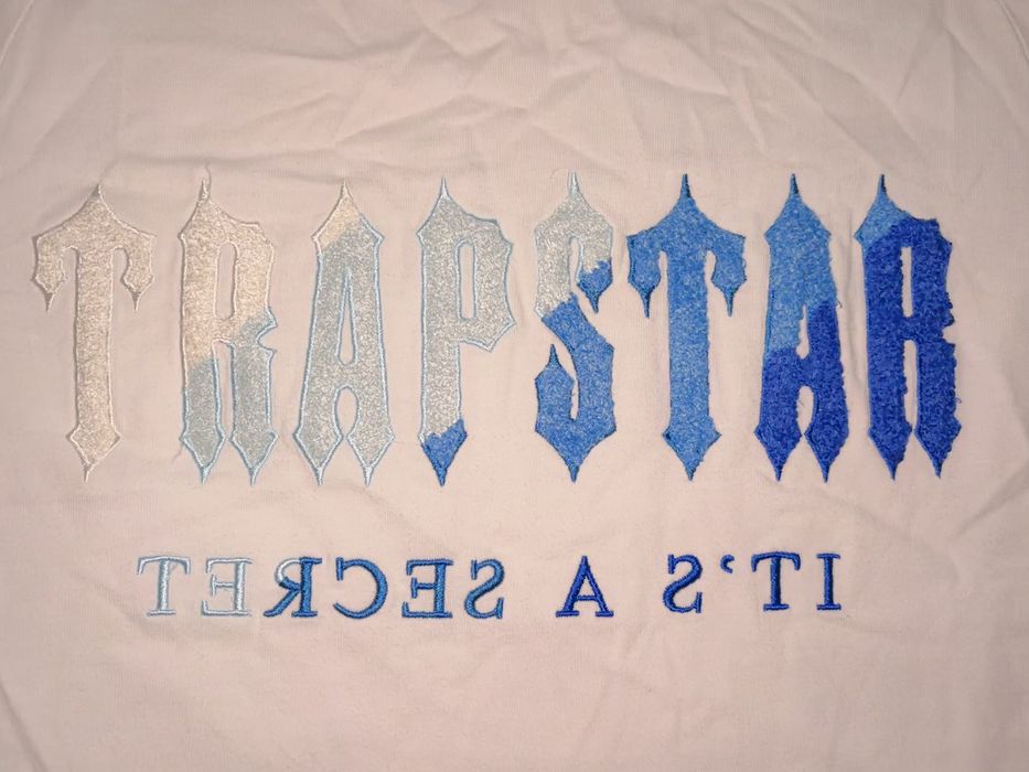 Trapstar t-shirt white and blue