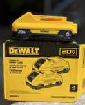 Аккумулятор батарея dewalt 4Ач, made in Mexico, оригинал, 2025г