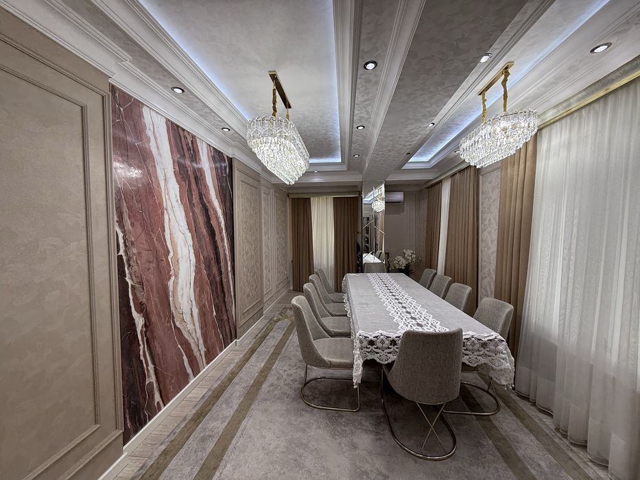 Юнусабад 2-й квартал Новостройка 4 комнатная 3 этаж, 111м2. Авторская