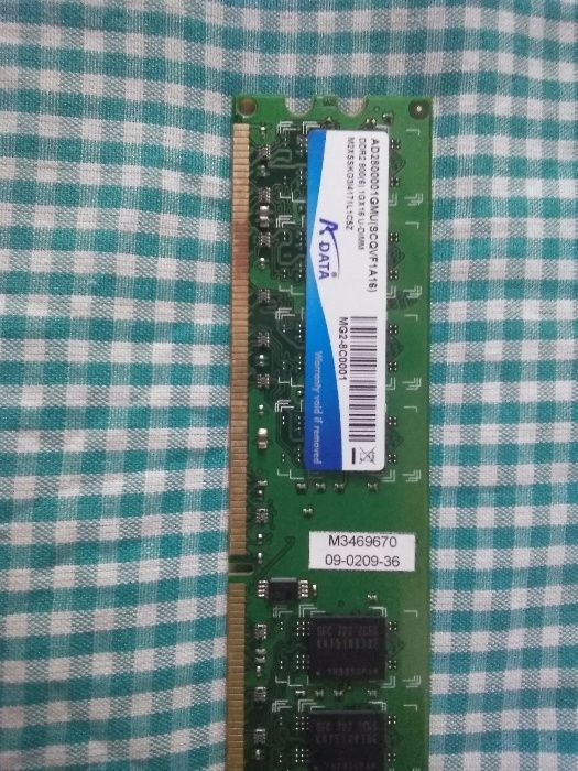 Рам памет Аdata (1Gb DDR2 800Mhz 240pin) 1ГБ ДДР2