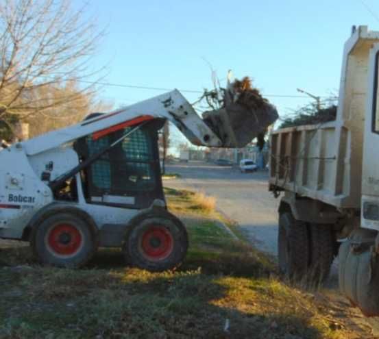 Inchiriez bobcat S250 cupa multifunctionala si lame, doar cu operator