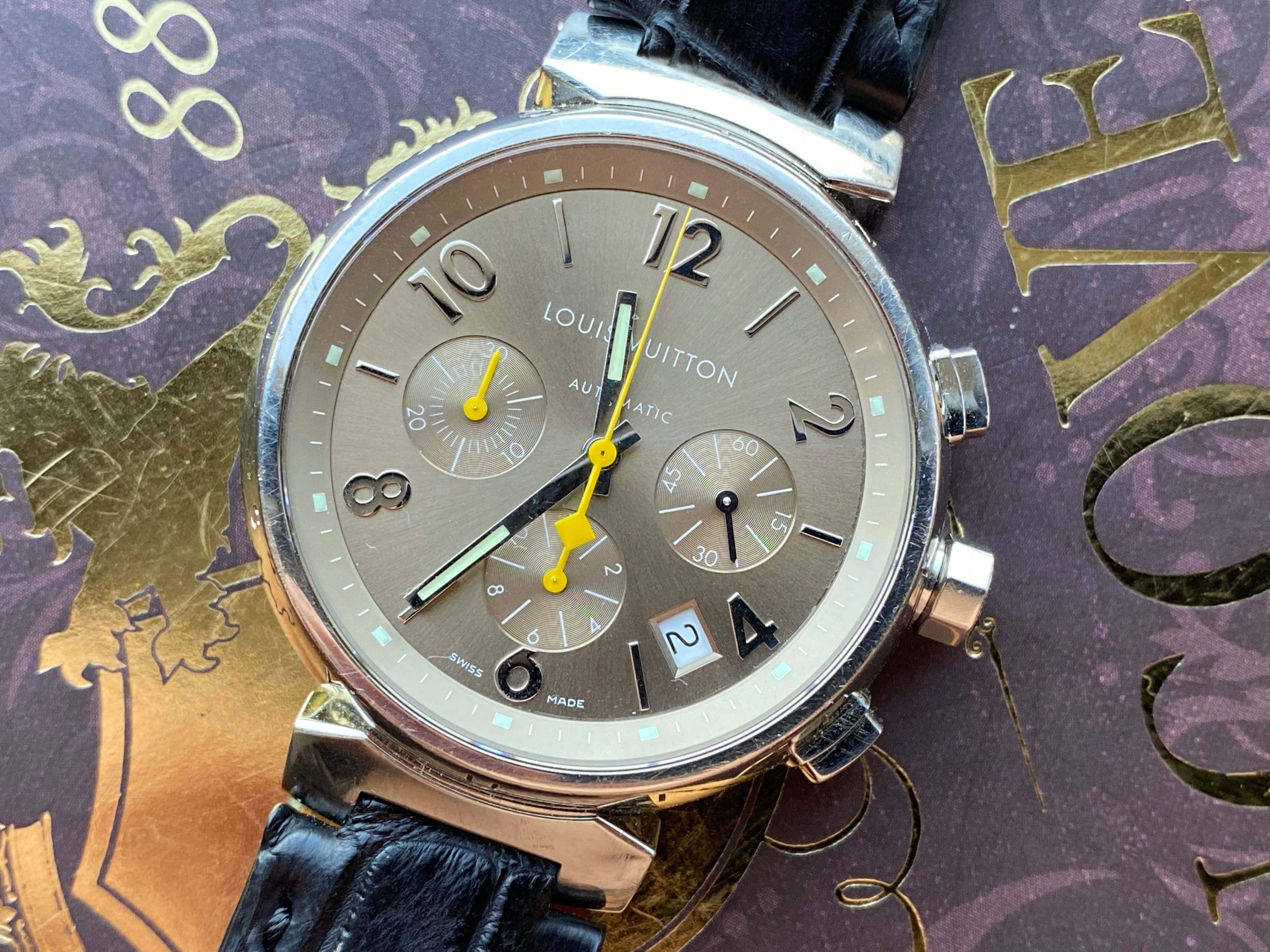 Louis Vuitton Tambour Chronograph Automatic Q1122