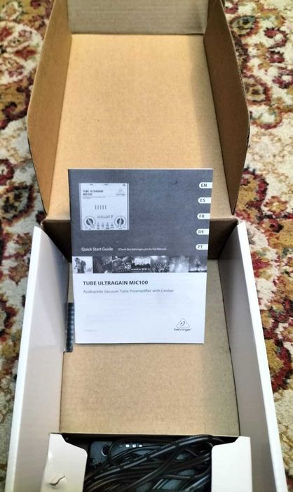 Amplificator microfon Behringer Tube Ultragain MIC1000