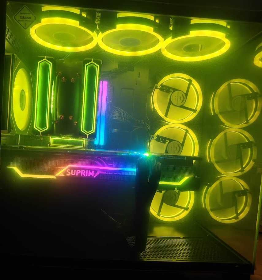 Геймърски компютър Ryzen 5 8400f, MSI 3070 Suprim, 32gb ddr5, 1tb nvme