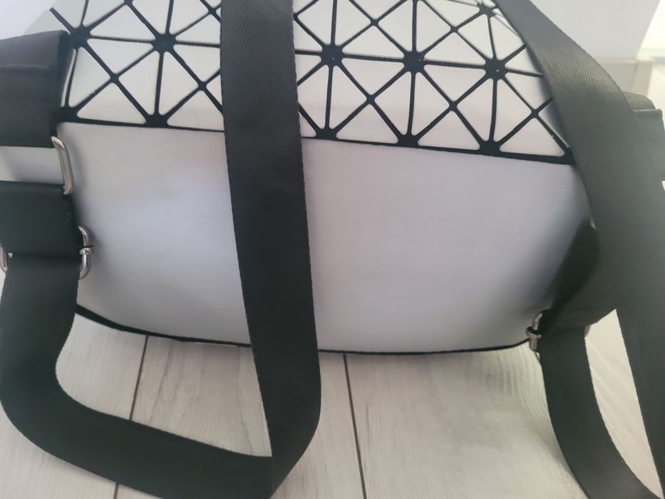 Rucsac argintiu Zafia marime medie