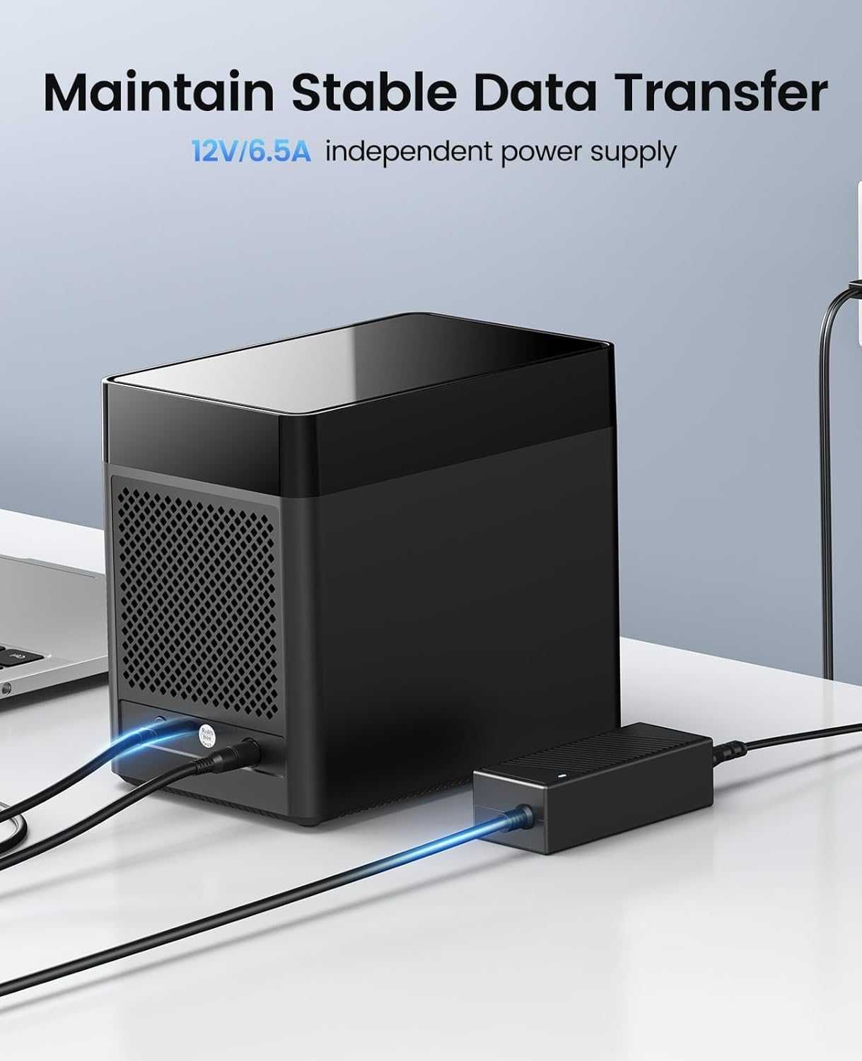 Нова, тествана докинг станция ORICO 5 Bay с 5 слота до 90tb