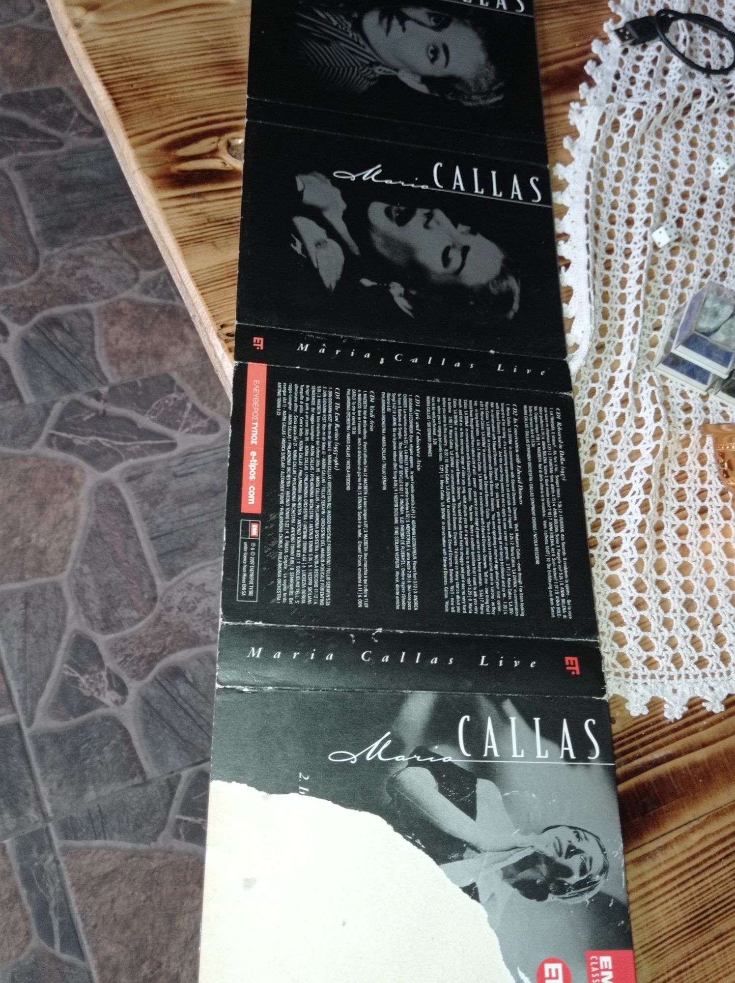 Album Maria Callas opera foarte rar