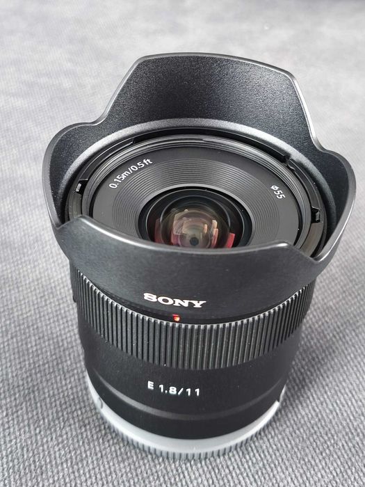 Obiectiv Sony, montura E, 11mm, F1.8, Negru APS-C
