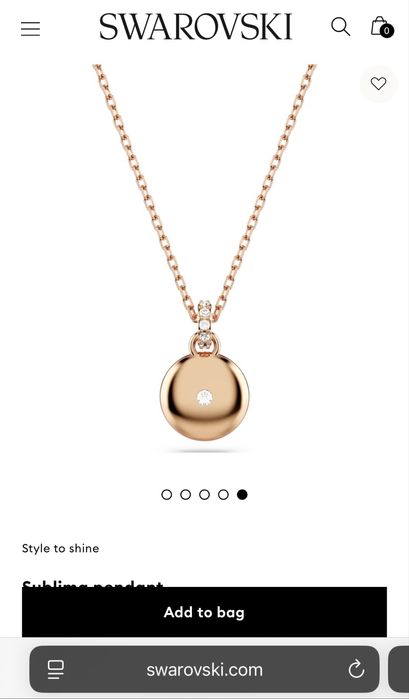 Colier/lantisor Swarovski