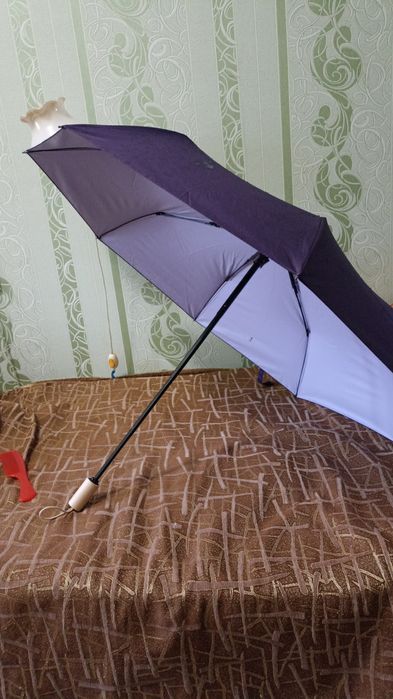 зонт новый темно фиолетовый цвет