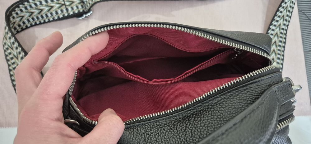 Geanta din piele naturala