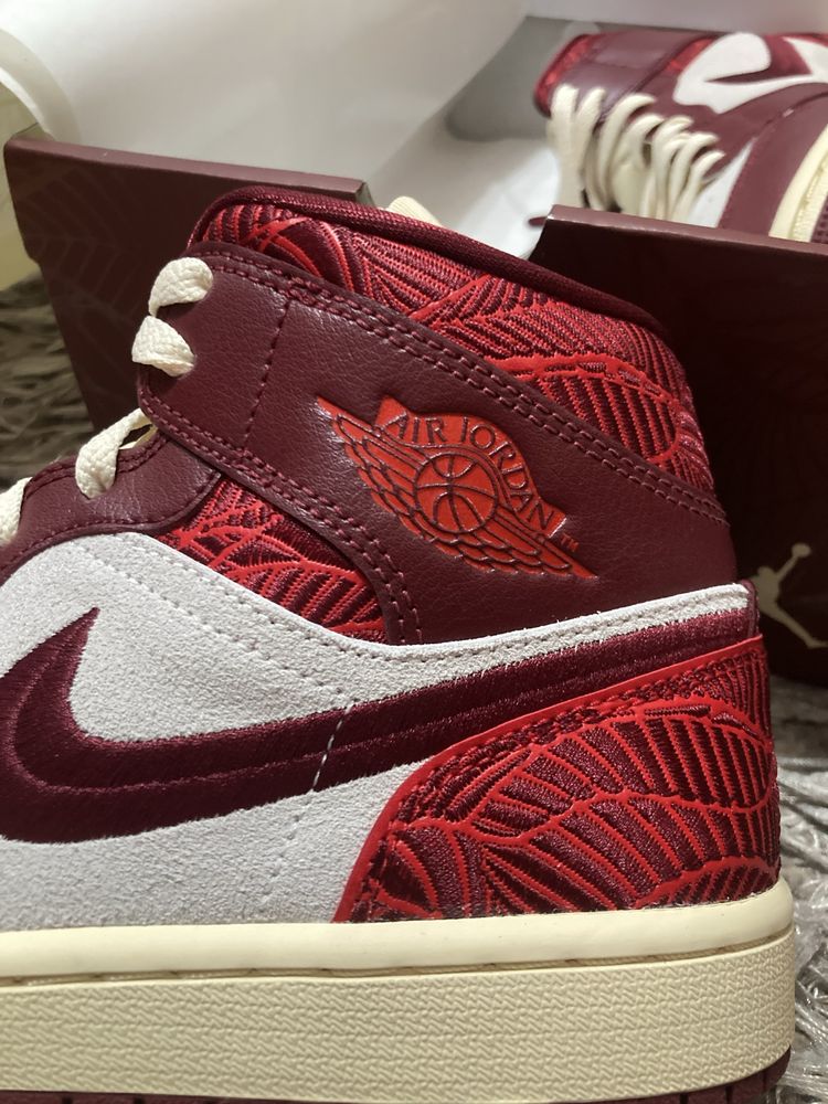 Air Jordan 1 Mid Tiki leaf | noi