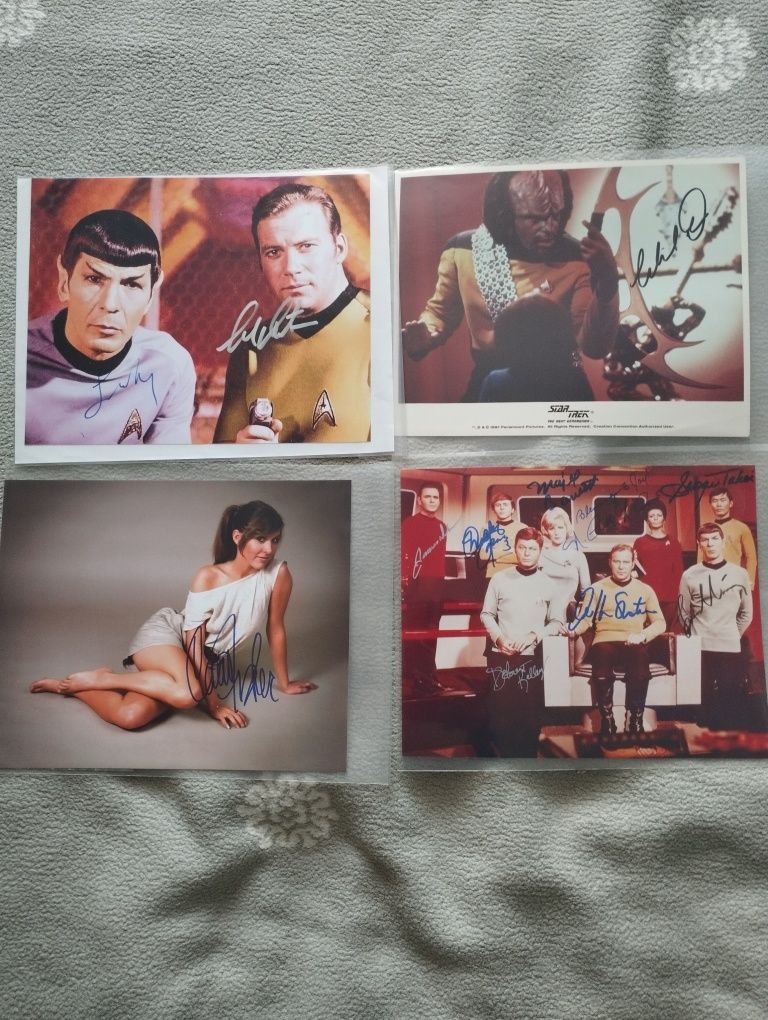 Fotografii cu actori celebrii din Star Trek