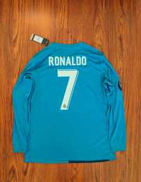 Cristiano Ronaldo Tricou Maneca Lunga 2017/2018 Verde Nou