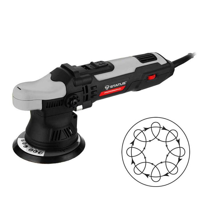 Електрическа професионална ексцентър полирмашина XPA9-125E Status