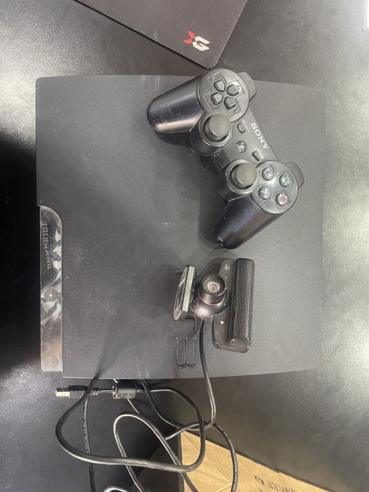 Ps3 с камерой и 2 джойстика