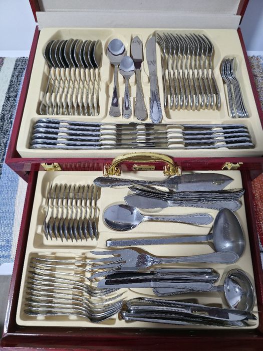De vanzare,  Set tacamuri BACHMAYER STAINLESS STEEL (INOX)