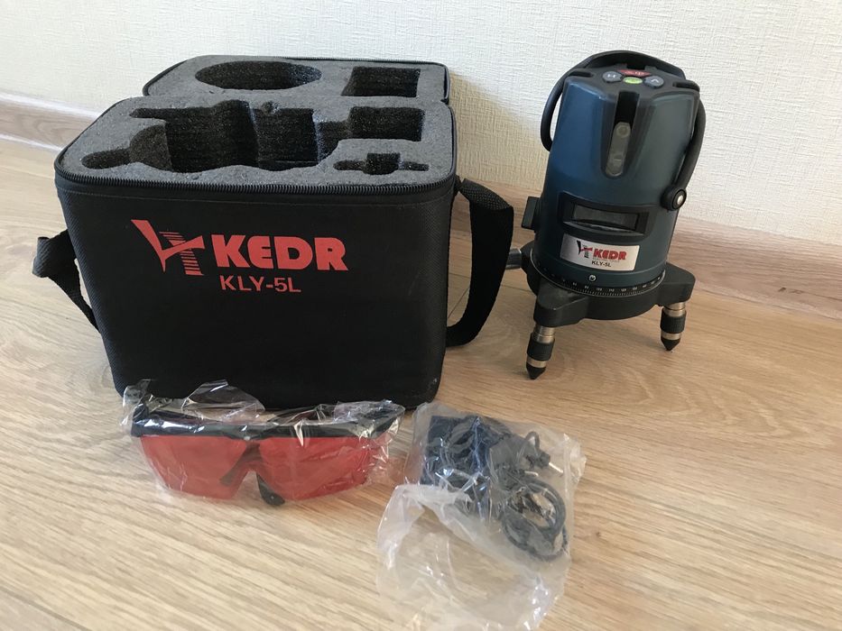 Новый нерабочий Лазерный уровень кедр kedr 5 лучей