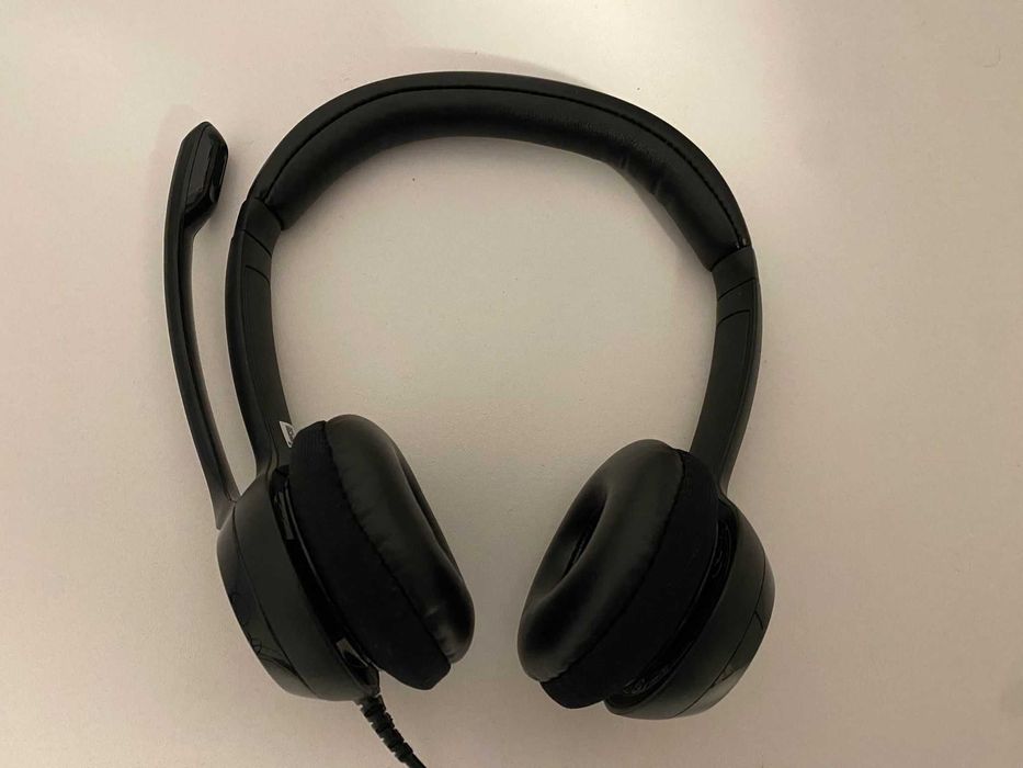 Casti Logitech H390, USB-C, Midnight Black